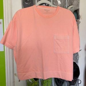 OBO! Athleta Women's Organic Cotton Rugby Crop Tee